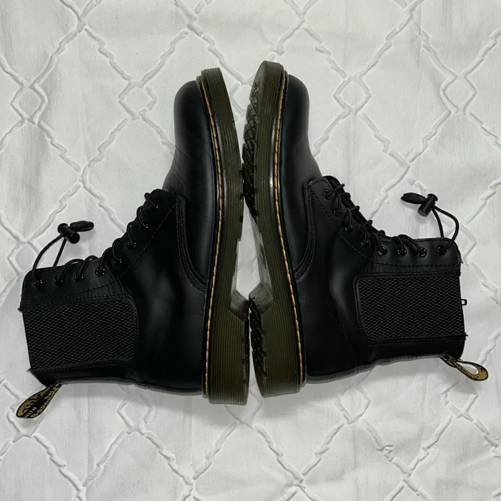 Dr Martens Black Lace Up Combat Boots(Size 5)